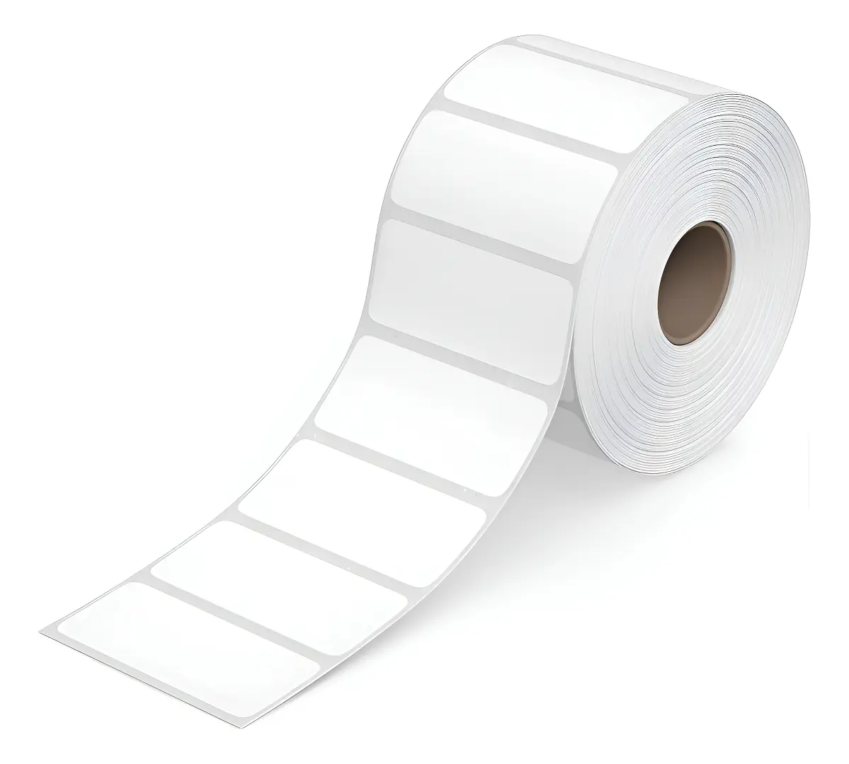 Rollo de etiquetas térmicas 2x1 pulgadas para código de barras